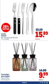 Makro folder Pagina 29: Amefa bestek* €15,89, Scentchips geurstokjes €9,99