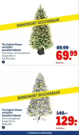 Makro folder Pagina 32: Tarrington House verlichte kunstkerstboom €129,00, Tarrington House verlichte kunstkerstboom €69,99