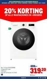 Makro folder Pagina 41: LG wasmachine €319,20