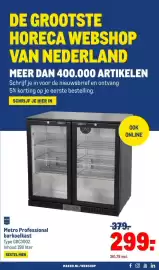 Makro folder Pagina 47: Metro Professional borkoelkast €299,00