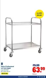 Makro folder Pagina 51: Metro Professional serveerwagen €63,99