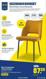 Makro folder Pagina 53: Metro Professional restaurantstoel €87,20