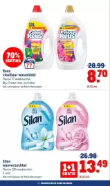 Makro folder Pagina 6: Silan wasverzachter €13,49, Reus vloeibaar wasmiddel €8,70