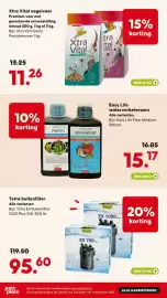 Pets Place folder Pagina 12: Beaphar Xtra Vital vogelvoer €11,26, Easy Life waterverbeteraars €15,17