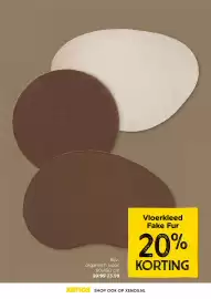 Xenos folder week 41 Pagina 10: Vloerkleed Fake Fur €23,99
