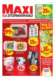 ICA Maxi reklamblad vecka 41 Sida 1