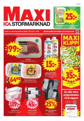 ICA Maxi reklamblad