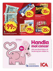 ICA Nära reklamblad vecka 41 Sida 8: Stycksaker €25,00, Flerpack glass €79,00