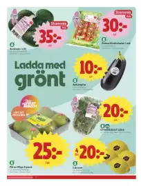 ICA Nära reklamblad vecka 41 Sida 2: Päron Migo 6-pack €25,00, Romanticatomater i ask, Medlemspris