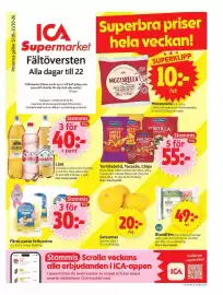 ICA Supermarket reklamblad vecka 41 Sida 1