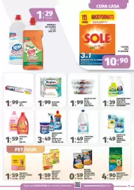 Volantino Vivo Supermercati Pagina 11: Sacchetto gelo rolls ottimo €1,99, Sgrassatore ultra Dual Power €1,39
