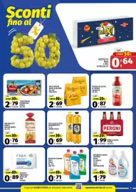 Volantino Vivo Supermercati Pagina 3: Pasta ripiena Emiliane €2,69, Detersivo liquido piatti Scala €0,71