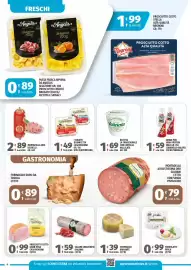 Volantino Vivo Supermercati Pagina 4: I cubetti di pancetta Casa Modena €1,49, Drink Pro High Protein €1,59