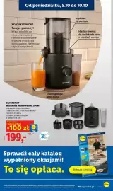 Lidl gazetka tydzień 41 Strona 33: Wyciskarka wolnoobrotowa Silvercrest €199,00