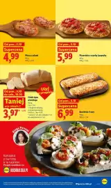 Lidl gazetka tydzień 41 Strona 45: Chleb typu włoskiego €3,97, Barchetta 4 sery €6,99