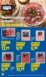 Lidl gazetka tydzień 41 Strona 48: Mortadella Bologna Italiamo €9,99, Prosciutto crudo Italiamo €9,99