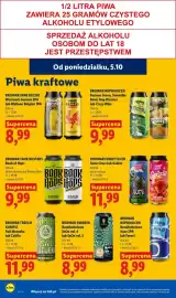Lidl gazetka tydzień 41 Strona 76: Piwo Browar Trzech Kumpli Full Motueka €11,99