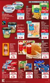 Kaufland Prospekt woche 41 Seite 11: ESCAL White Tiger Garnelen €5,99, BEN & JERRY'S Eis €3,29