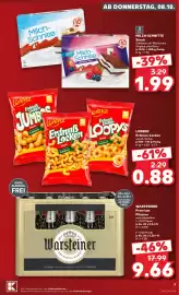 Kaufland Prospekt woche 41 Seite 3: Warsteiner Premium Pilsener €9,66, Milch-Schnitte Berry Mix €1,99