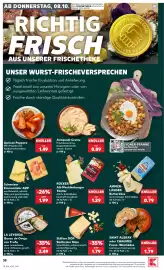Kaufland Prospekt woche 41 Seite 38: AMMER-LÄNDER Butterkäse €0,79, SAINT ALBRAY oder CHAUMES €1,79