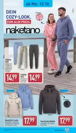 Aldi Nord Prospekt woche 42 Seite 15: Sweatshirt/-jacke €17,99, Jogging-hose €14,99