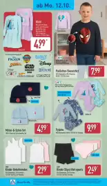 Aldi Nord Prospekt woche 42 Seite 16: Mütze-&-Schal-Set €4,99, L&D Kinder-Unterhemden €2,99