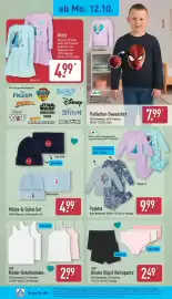 Aldi Nord Prospekt woche 42 Seite 16: Mütze-&-Schal-Set €4,99, L&D Kinder-Unterhemden €2,99