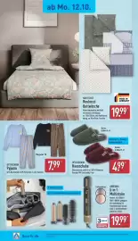 Aldi Nord Prospekt woche 42 Seite 20: UP2FASHION Hausschuhe €4,99, UP2FASHION Pyjama €7,99