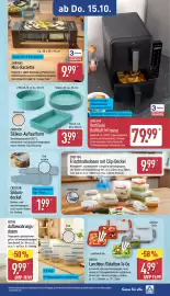 Aldi Nord Prospekt woche 42 Seite 23: CROFTON Silikon-Auflaufform €3,99, ROTHO Lunchbox-/Salatbox-To-Go €4,99