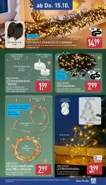 Aldi Nord Prospekt woche 42 Seite 27: HOME CREATION LED-Lichterkette €7,99, HOME CREATION LED-Weihnachtsdeko €3,99