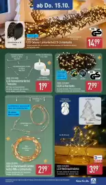 Aldi Nord Prospekt woche 42 Seite 27: HOME CREATION LED-Lichterkette €7,99, HOME CREATION LED-Weihnachtsdeko €3,99