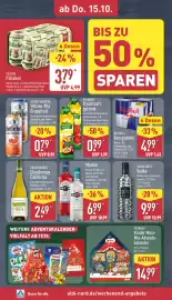Aldi Nord Prospekt woche 42 Seite 34: VELTINS Pülleken €3,79, Red Bull Energydrink €4,99