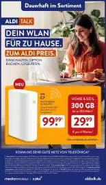 Aldi Nord Prospekt woche 42 Seite 45: CPE C7 STATIONÄRER 5G ROUTER €29,99