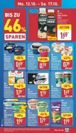 Aldi Nord Prospekt woche 42 Seite 5: MILSANI Milchsnack €1,79, STARBUCKS Eiskaffee €1,49
