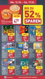 Aldi Nord Prospekt woche 42 Seite 8: BISCOTTO Dänisches Buttergebäck €4,79, M&m's €1,69