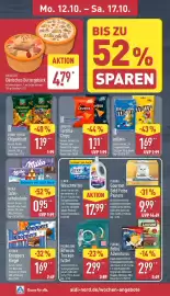 Aldi Nord Prospekt woche 42 Seite 8: BISCOTTO Dänisches Buttergebäck €4,79, M&m's €1,69