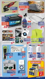 CENTERSHOP Prospekt woche 41 Seite 7: Einhell Winkelschleifer TC-WS 125 €24,99, Filmer Kühler-Frostschutz G12 €3,99