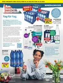 Lösch Depot Prospekt woche 41 Seite 4: ST. LEONHARDS Mineralwasser €7,99, ST. GERO Natürliche Heilwasser €8,99