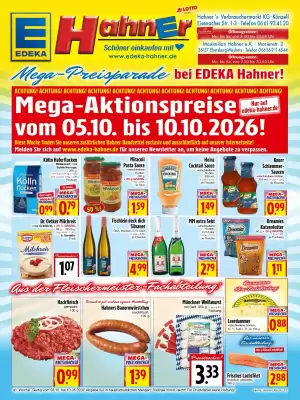 EDEKA Hahner (gültig bis 10-10)