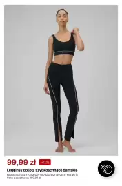 4F gazetka tydzień 40 Strona 3: Legginsy do jogi szybkoschnące damskie €99,99