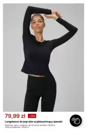 4F gazetka tydzień 40 Strona 4: Longsleeve do jogi slim szybkoschnący damski €79,99