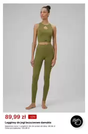 4F gazetka tydzień 40 Strona 9: Legginsy do jogi bezszwowe damskie 4F €89,99