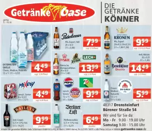 Getränke Oase Prospekt Seite 1