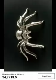 H&M gazetka tydzień 40 Strona 10: Metalowa ozdoba na Halloween €34,99