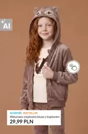 Sinsay gazetka tydzień 40 Strona 6: Welurowa rozpinana bluza z kapturem €29,99