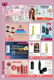 Volantino PiùMe Pagina 4: Revlon Colorstay colorazione permanente €4,99, Revlon Professional balsamo spray €11,90