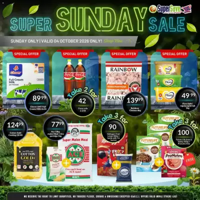 Super Save (valid until 4-10)