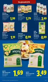 Volantino Lidl settimana 41 Pagina 17: AYATANA Kombucha bio €1,99, Golden Sun Cereali bio €1,79