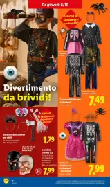 Volantino Lidl settimana 41 Pagina 22: Costume di Halloween da bambini “Paw Patrol” €7,99