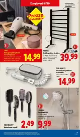 Volantino Lidl settimana 41 Pagina 25: Livarno Doccetta a LED €9,99, Cien BEAUTY €2,49